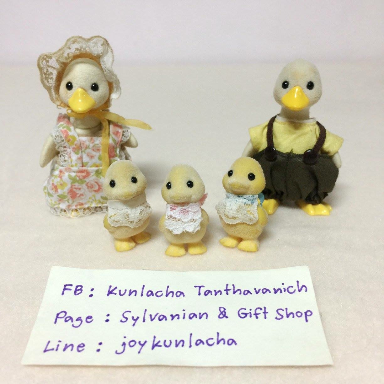 ชุดครอบครัวคุณเป็ด ซิลวาเนียน Puddleford Duck Family : Sylvanian Families