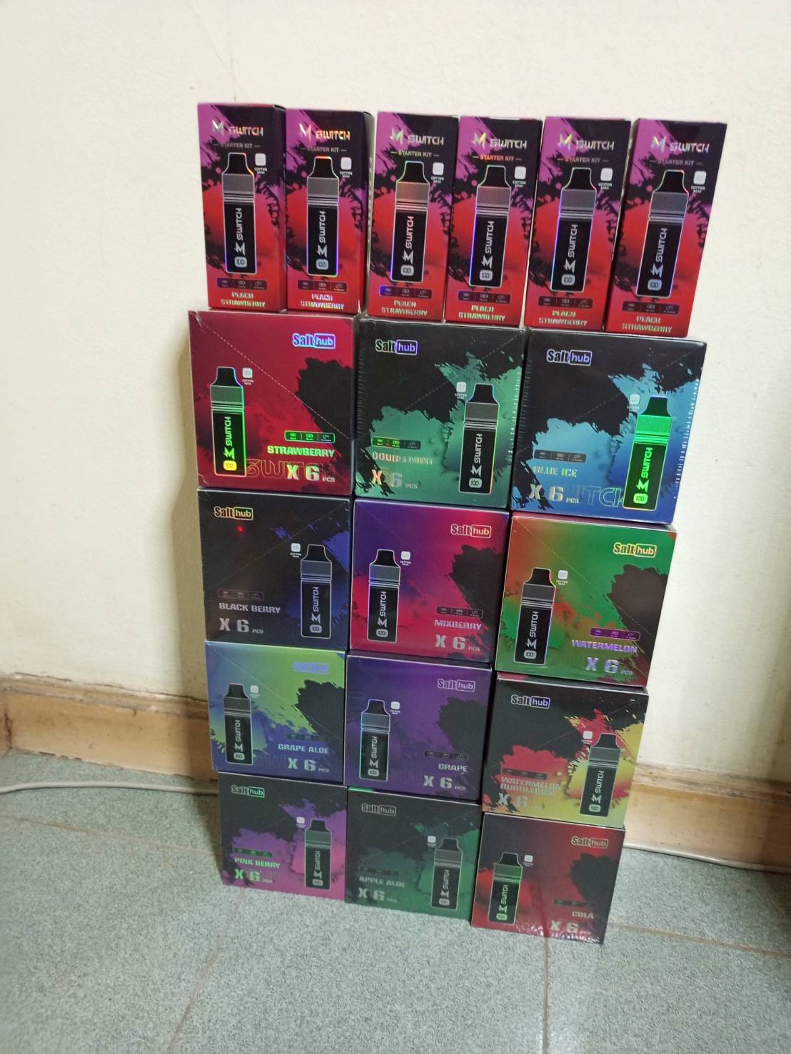 หัวน้ำยา Marbo M Switch 15000 Puffs 0.6Ω.