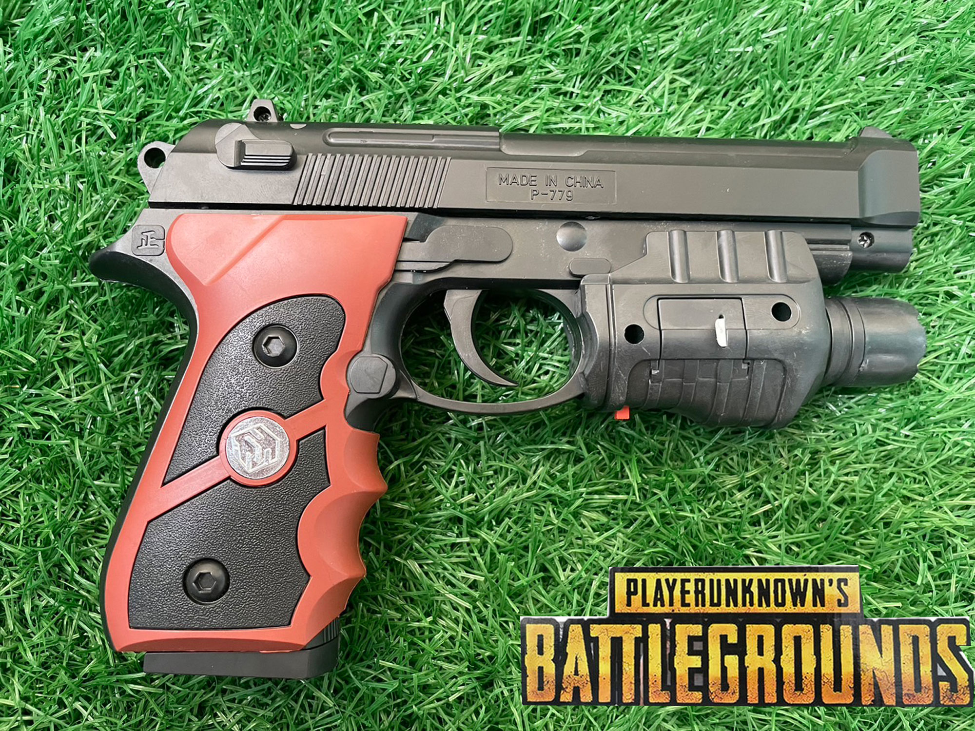 ปืนของเล่น ปืนอัดลมของเล่น ปืนอัดลมพลาสติก ปืนอัดลมพกสั้น ปืนอัดลม ชักยิงทีละนัด รุ่น P-779B