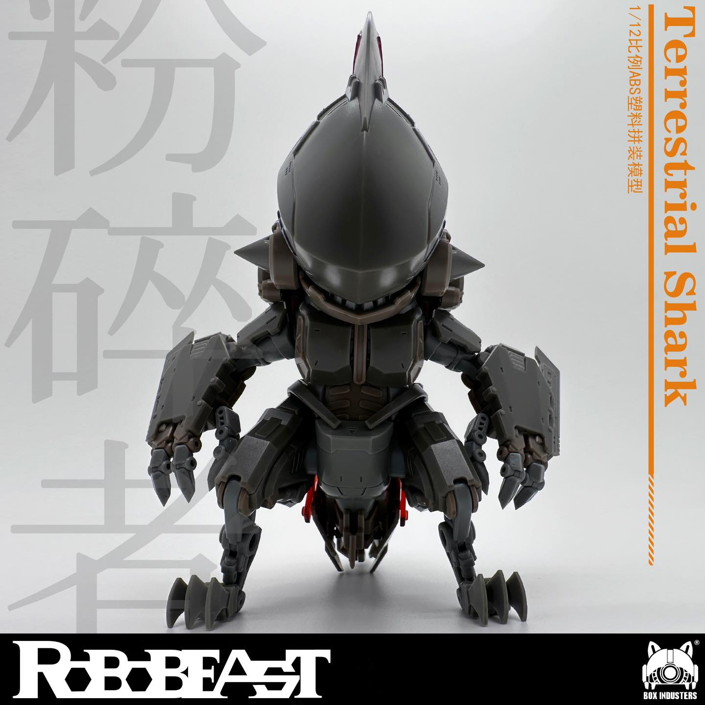 <Preorder ปิดรับวันที่ 23/12/22024 >เปิดรับPreorder มัดจำ200 บาท งานจีน [Robo Beast] 1/12 Smash " Shark Land "