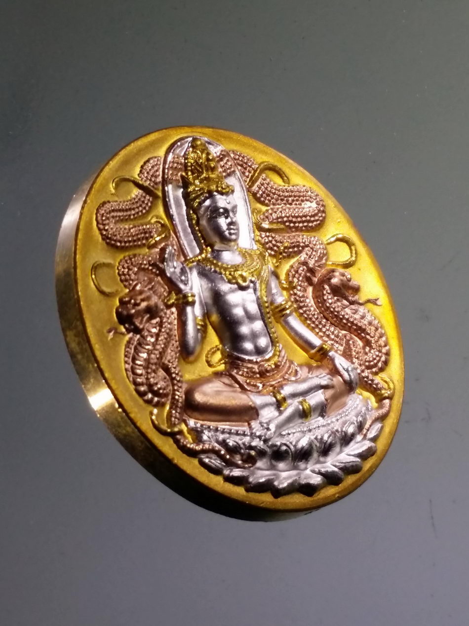 รหัสสินค้า จตุคามรามเทพ 874 เหรียญ 3K พระเทวราชโพธิสัตว์จตุคามรามเทพ รุ่นเฉลิมราชจอมราชันย์ (โคตรเศรษฐียุค 8)