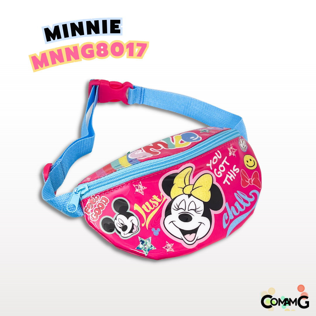 กระเป๋าคาดเอวเด็ก คาดอก กระเป๋าเด็ก รุ่นหนังแก้ว ลิขสิทธิ์แท้