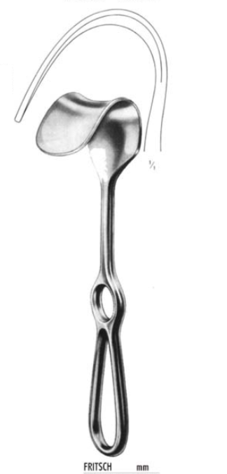 Retractor Fritsch 45x75 mm.x 24 cm.