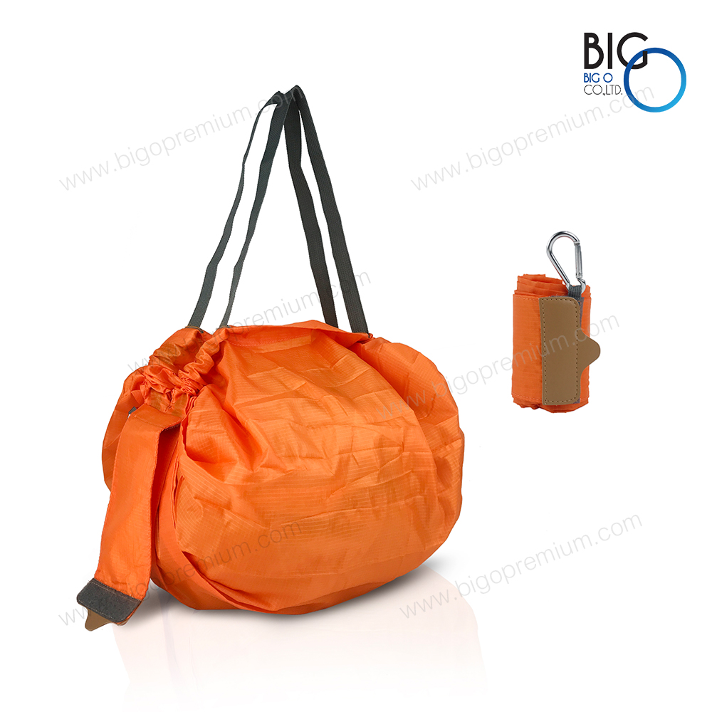กระเป๋าผ้าร่มพรีเมี่ยม ถุงช้อปปิ้ง Shopping Bag IV พับเก็บได้