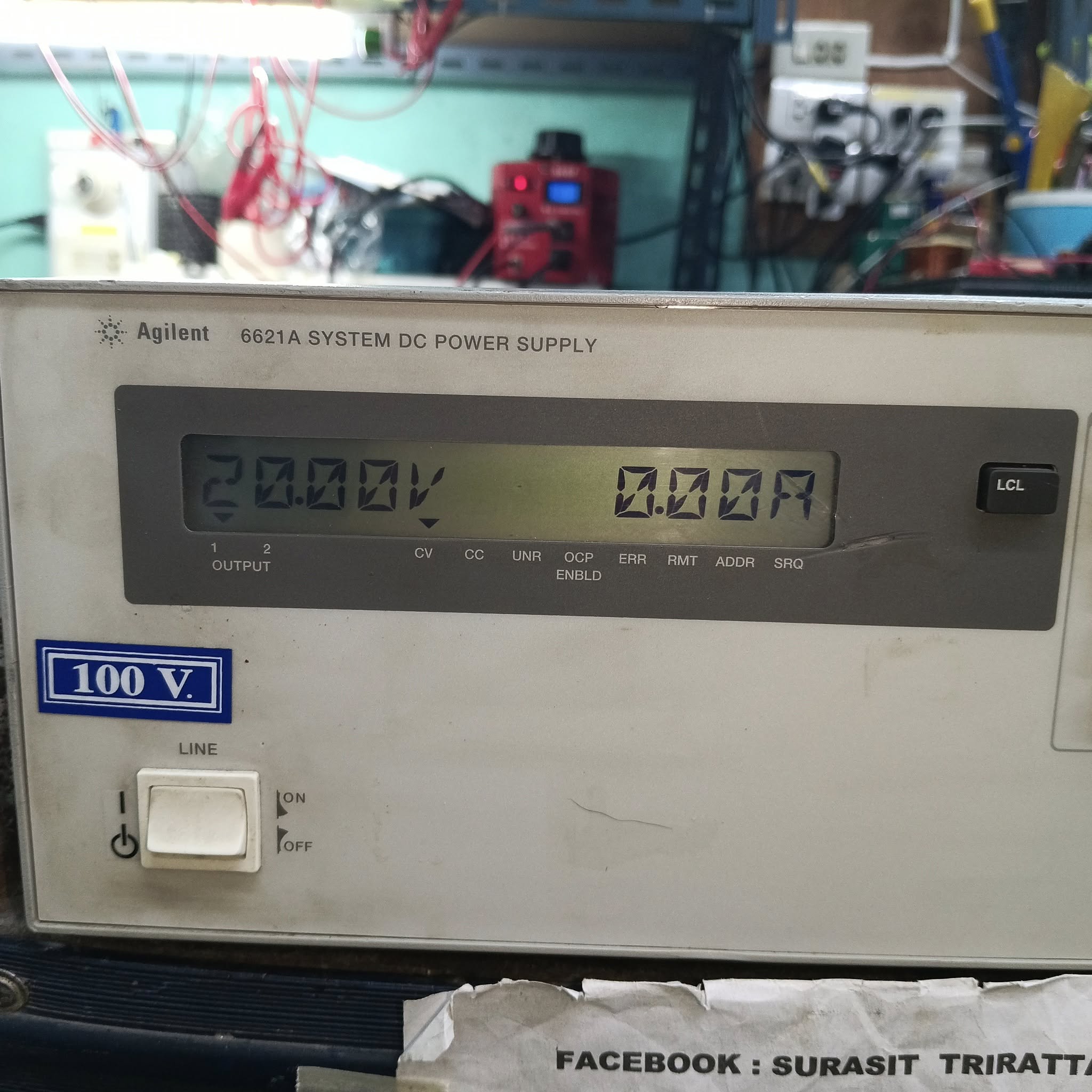 Agilent 6621A SYSTEM DC POWER SUPPLY