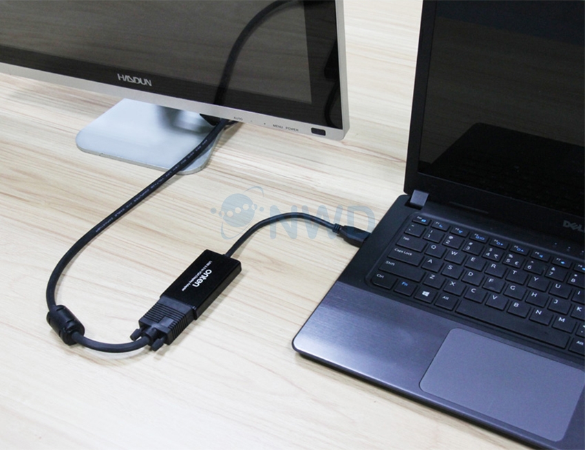 ตัวแปลงสัญญาณ OTN- 5201 (USB 3.0 to VGA)