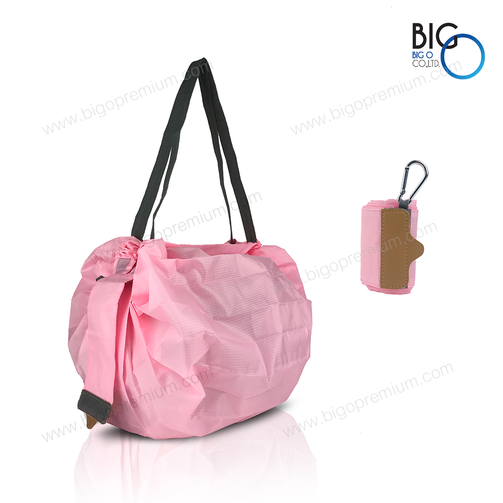 กระเป๋าผ้าร่มพรีเมี่ยม ถุงช้อปปิ้ง Shopping Bag IV พับเก็บได้