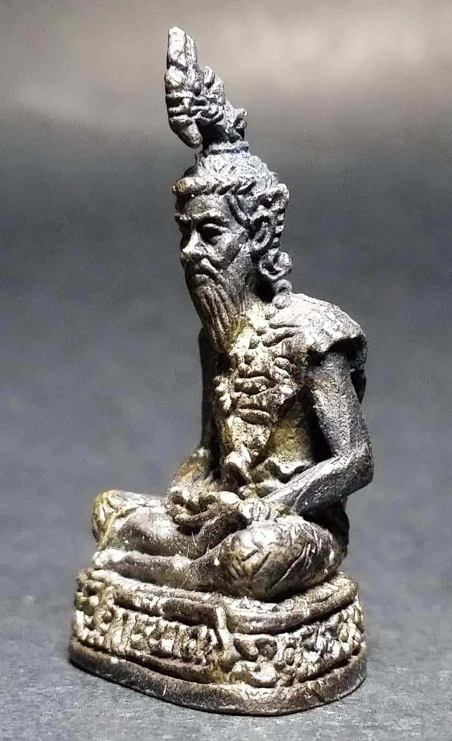 รหัสสินค้า พระกริ่ง พระหล่อ 410 รูปหล่อปู่ฤาษีนาคา รุ่นพิเศษ ไม่ทราบสำนัก เนื้อโลหะผสม