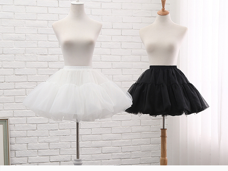 P6002- พร้อมส่งจากไทย กระโปรงสุ่มซับในไม่มีโครง เอวฟรีไซส์ก่อนยืด21-ยืดแล้ว38นิ้ว ช่วยให้กระโปรงพองฟูมาก ได้อย่างเป็นธรรมชาติ ผ้าหลายชั้นลื่นละมุนผิว เลือกความยาว 3 ขนาด