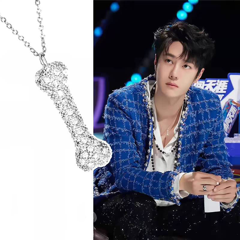 สร้อยคอจี้กระดูกแบบ หวังอี้ป๋อ Wang Yibo