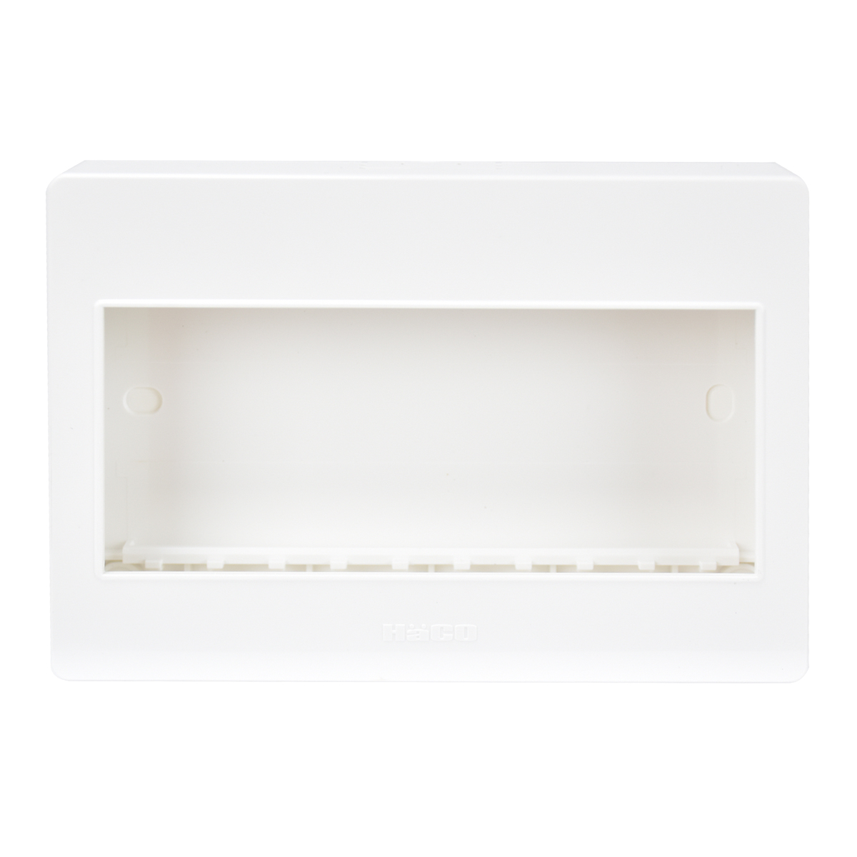 HACO หน้ากาก M4 130x86มม.สำหรับอุปกรณ์จำนวน 5ช่อง M4N-F