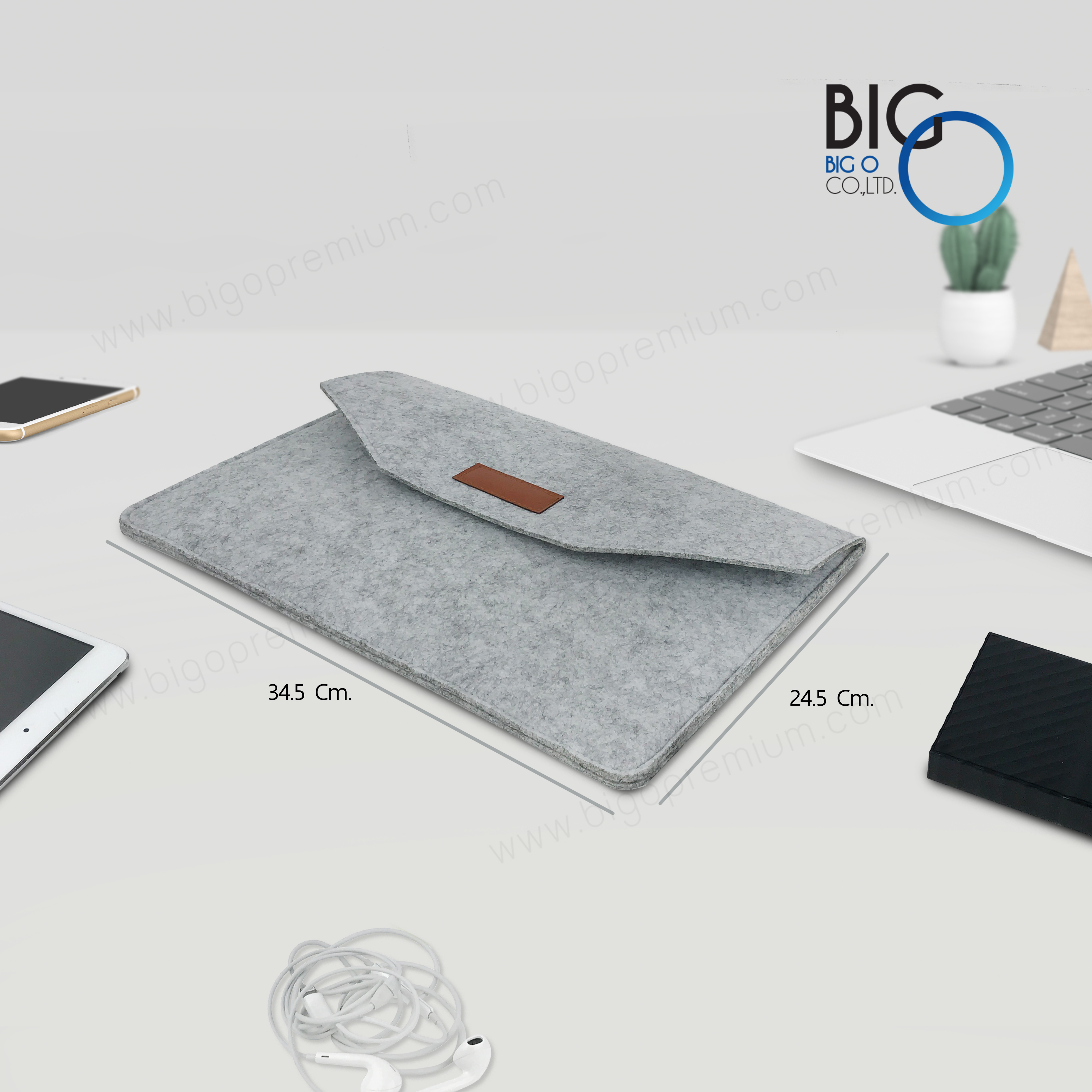 ซองใส่แล็ปท็อป&โน๊ตบุ๊ค 13 นิ้ว (CASE-Felt Laptop & Notebook)