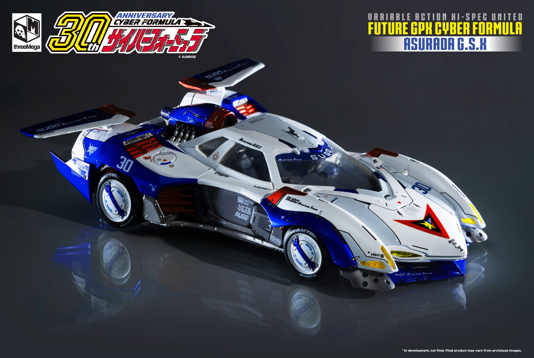 <Preorderถึง 9/2/2022 >เปิดรับPreorder มัดจำ5000 บาทthreeMega: VARIABLE ACTION Hi-SPEC UNITED FUTURE GPX CYBER FORMULA ASURADA G.S.X