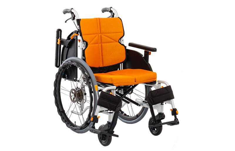 รถเข็นแบรนด์ญี่ปุ่น Matsunaga Wheelchair (車いす) รุ่น NEXT-51B ดีไซน์สวย พนักพิงปรับระดับได้ หลากหลายฟังก์ชั่น