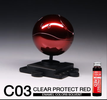 Enamel Clear - C03 Clear Protect Red 35ml