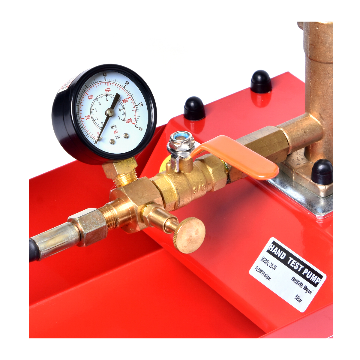 POLO เครื่องทดสอบรอยรั่วของท่อแบบมือโยก ZD-50