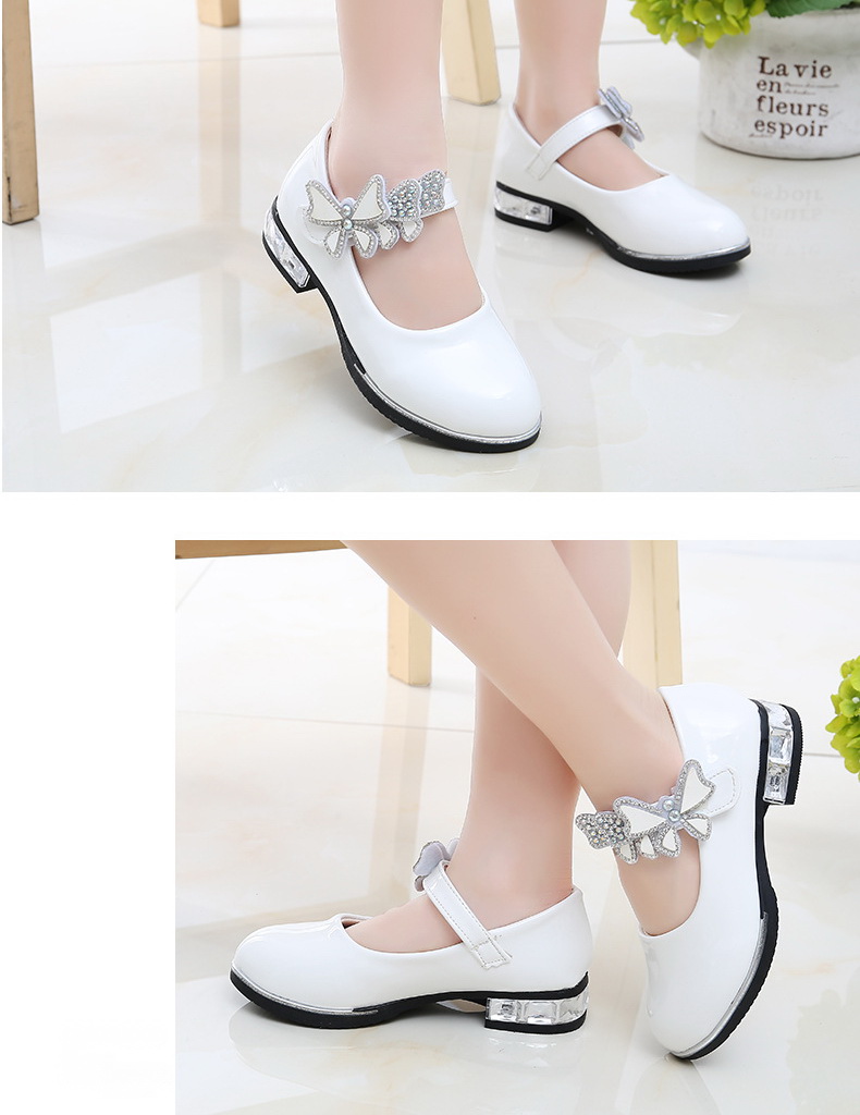Shoe1515- พร้อมส่งจากไทย รองเท้าคัชชูเด็กเล็ก รองเท้าคัชชูเด็กโต มีส้นเล็กน้อย ตกแต่งสายคาดสวย ใส่สบายได้ทุกงาน (ความยาววัดจากพื้นภายใน ให้ใช้ความยาวเท้า +0.5 cm.แล้วแลือก)