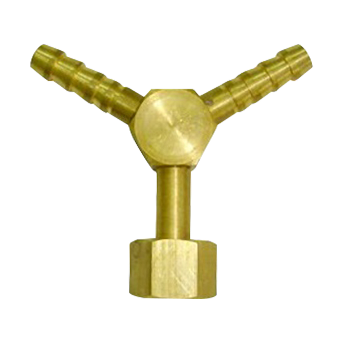 สามทางเกลียวในเสียบสาย 1/4"x1/4"