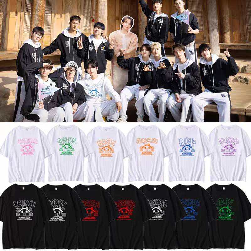 เสื้อยืด SEVENTEEN - 2025 NANA BNB With SEVENTEEN