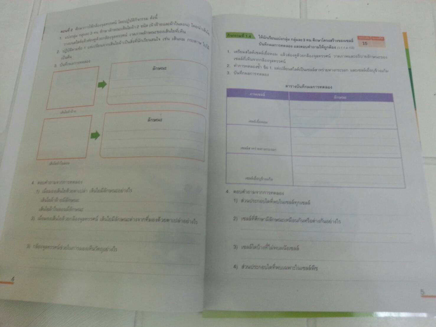 แบบวัดและบันทึกผลการเรียนรู้ วิชาวิทยาศาสตร์ชั้น ม.1 โดยพัชรินทร์ แสนพลเมือง สำนักพิพพ์ อจท