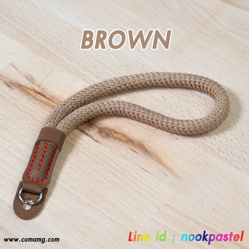 สายคล้องกล้องเชือกCotton แบบคล้องมือ