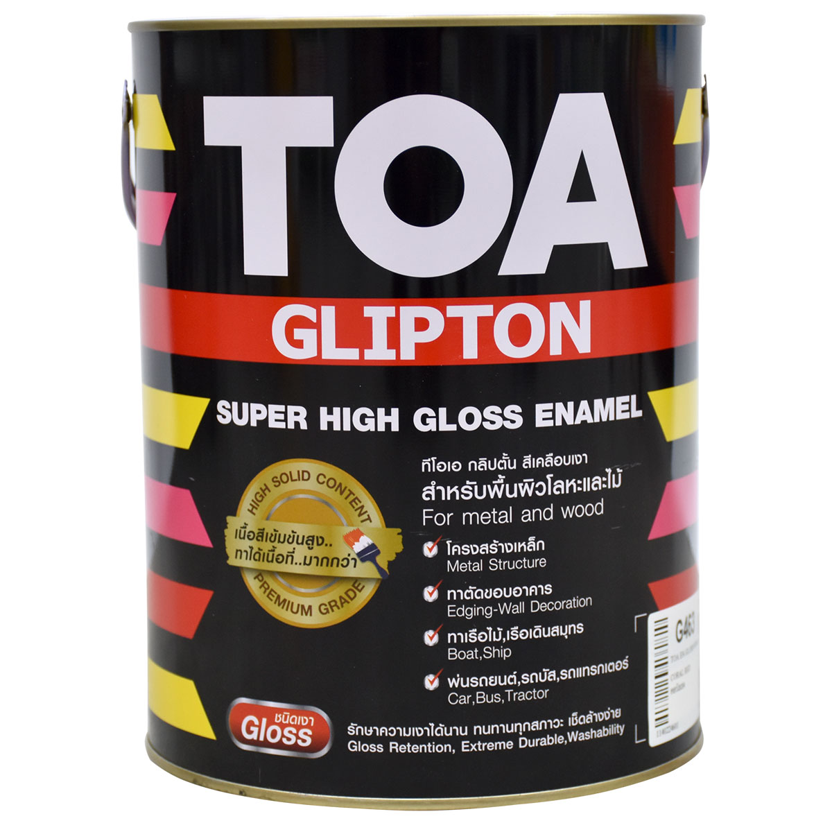 TOA กลิปตั้น สีเคลือบเงา #G160 (3ลิตร)