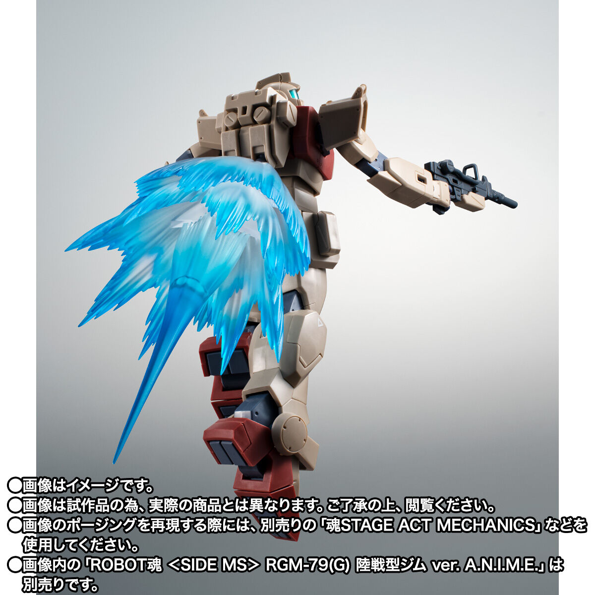 กันดั้ม Bandai Spirits Premium Bandai Tamashii Web Shop Limited The Robot Spirits <SIDE MS> R-SP RX-79BD-2 Blue Destiny Unit 2 Ver. A.N.I.M.E.
