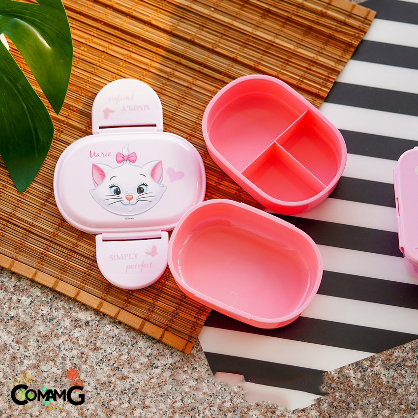 กล่องข้าวเด็ก ลายแมวมาลี กล่องใส่อาหาร ลิขสิทธิ์แท้100%