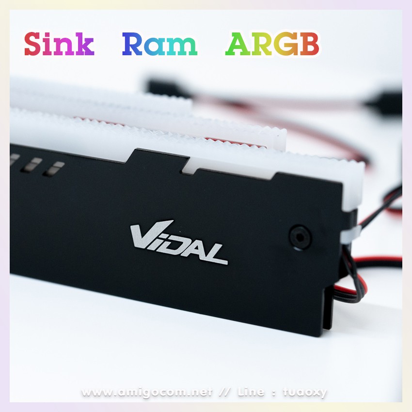 Sink Ram มีไฟARGB สามารถปรับไฟได้ หัว3พิน
