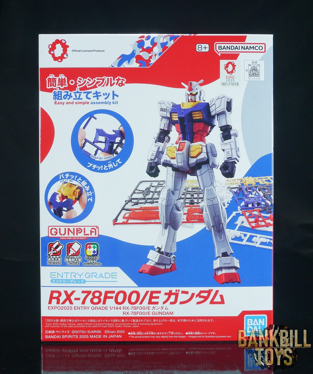 กันดั้ม Bandai Spirits Gunpla Expo 2025 Osaka Kansai Japan「Gundam Next Future Pavilon」Limited EXPO2025 Entry Grade EG 1/144 RX-78F00/E Gundam