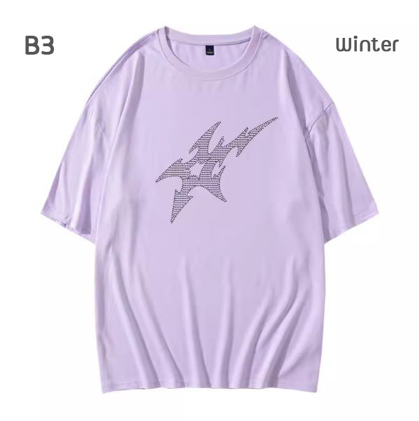 เสื้อยืด AESPA : LIVE TOUR - SYNK : Parrallel Line