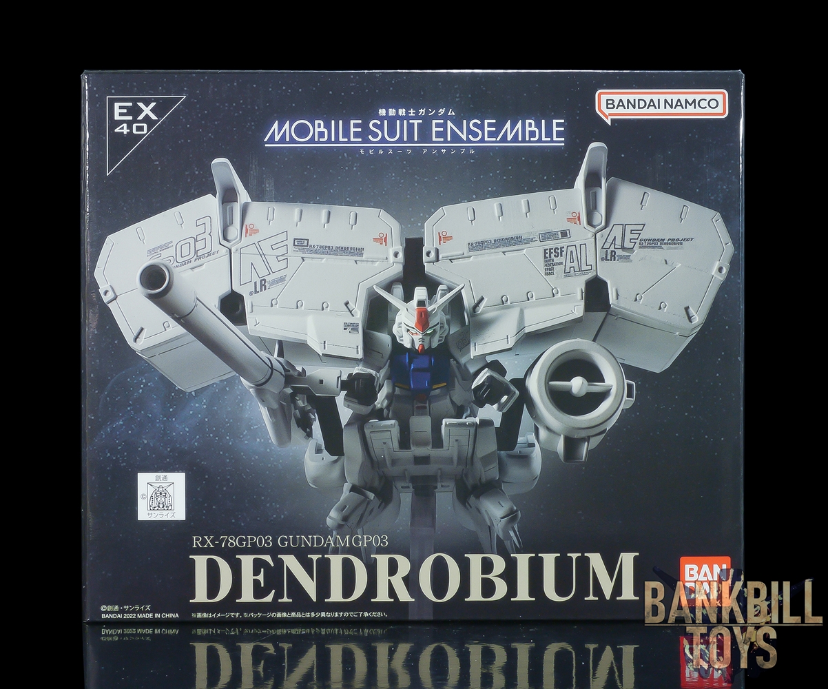 กันดั้ม Bandai Premium Bandai Gashapon Department Store Limited Mobile Suit Gundam Mobile Suit Ensemble EX40 RX-78GP03 Gundam GP03 Dendrobium
