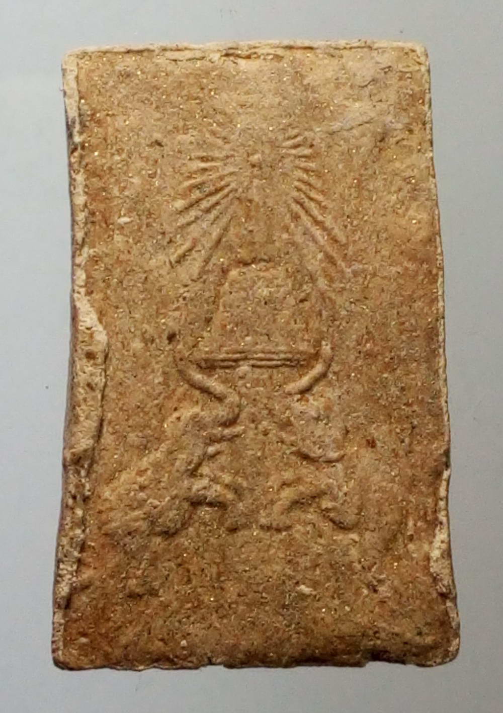 รหัสสินค้า พระสมเด็จ วัดต่างๆ 454 พระสมเด็จปรกโพธิ์เนื้อผง หลังช้างคู่แบกเจดีย์ อาจารย์นอง วัดทรายขาว จังหวัดปัตตานี พระรายการนี้ให้เช่าบูชาแล้ว