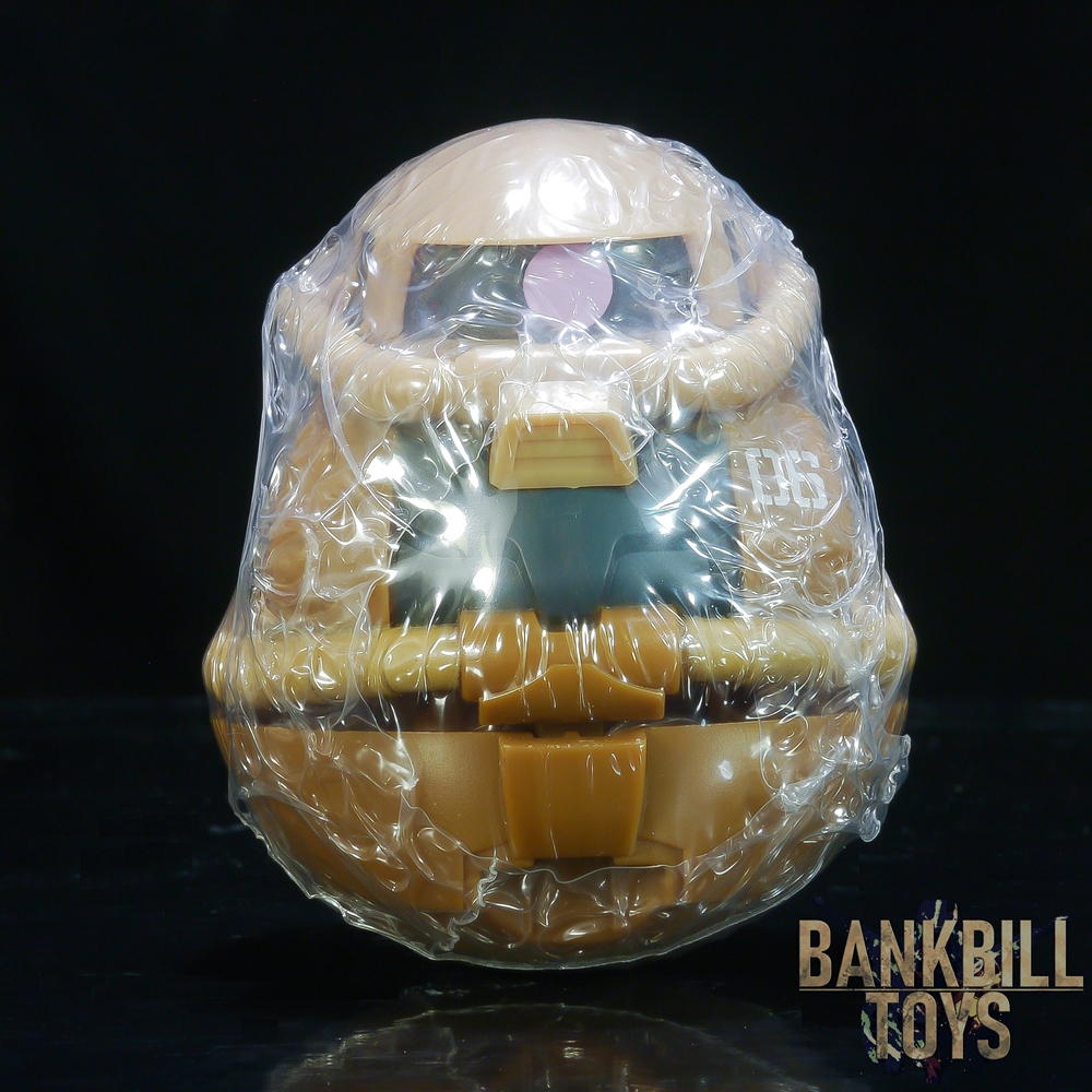 กันดั้ม Bandai Gashapon Mobile Suit Gundam Exceed Model SD-MS 01 MS-06 Zaku II [Desert Color]
