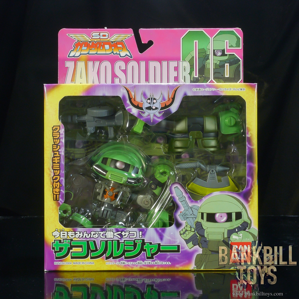 กันดั้ม Bandai SD Gundam Force SD-Flextion No.06 Zako Soldier