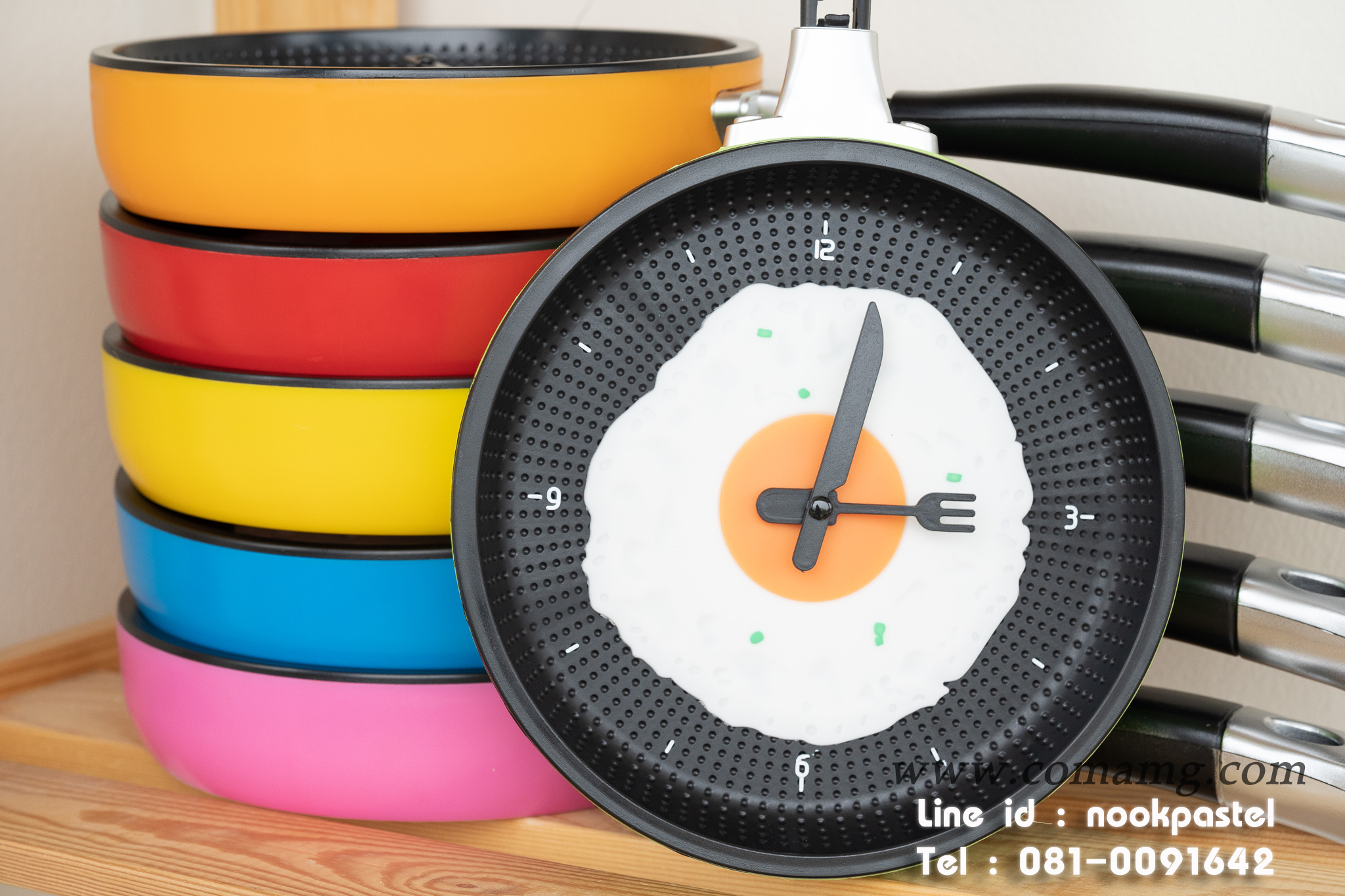 นาฬิการูปกระทะไข่ดาว