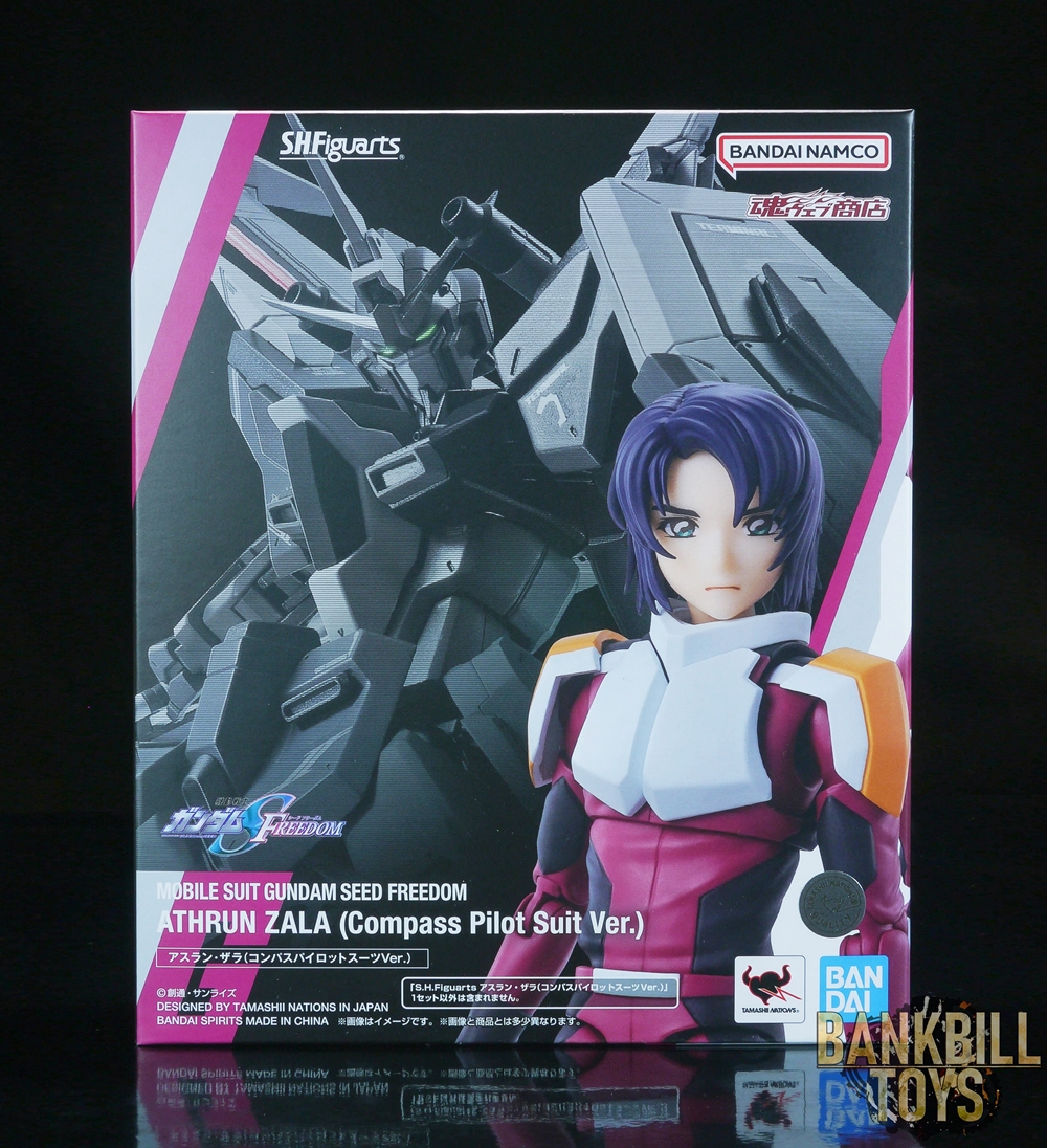 กันดั้ม Bandai Spirits Premium Bandai Tamashii Web Shop Limited S.H.Figuarts Mobile Suit Gundam Seed Freedom Athrun Zala [Compass Pilot Suit Ver.]