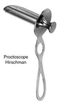 Proctoscope Hirschman