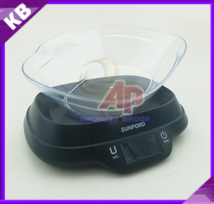 เครื่องชั่งตั้งโต๊ะ เครื่องชั่งดิจิตอล เครื่องชั่งน้ำหนัก เครื่องชั่งในครัวเรือน พิกัด 5000g ค่าะเอียด 1g ยี่ห้อ SUNFORD รุ่น VC5000 พิกัด 5kg/1g