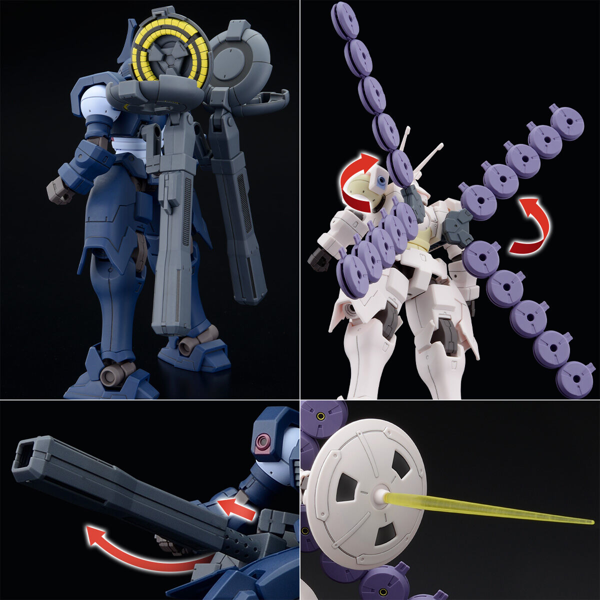 Preorder ปิดรับพรีที่ 4 คิว มีมัดจำ 800 บาท HG 1/144 Vayeate Suivant & Mercurius Suivant