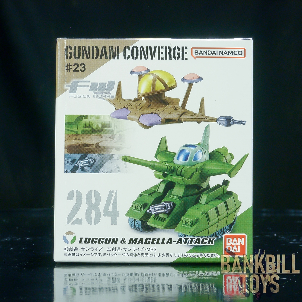 กันดั้ม Bandai Candy Toy FW Gundam Converge #23 No.284 Luggen & Magella-Attack