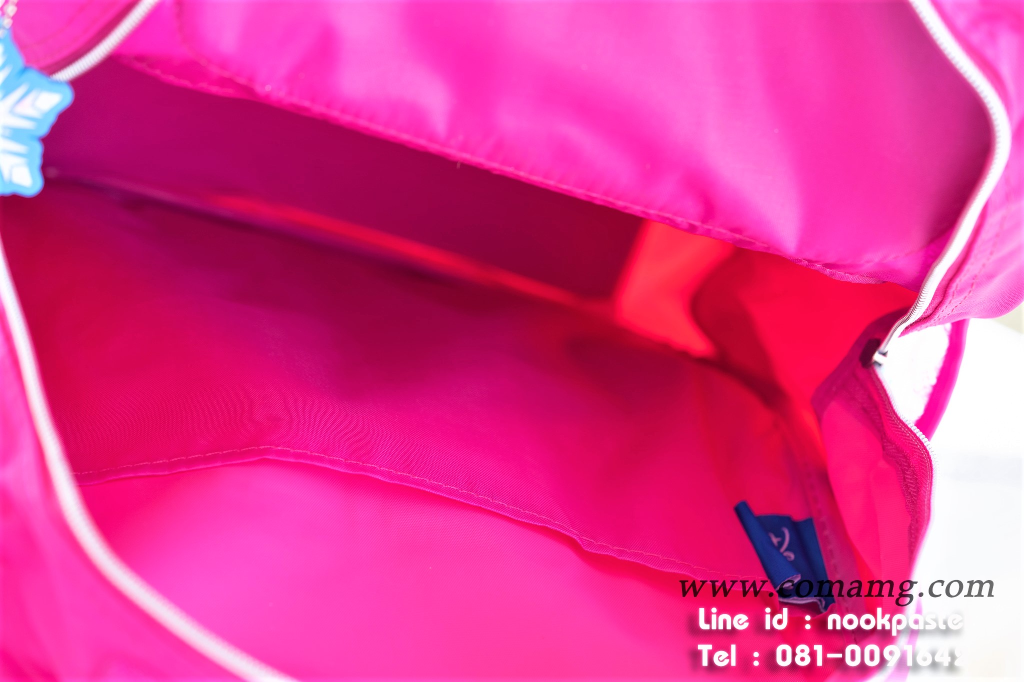 กระเป๋าเป้สะพายหลังเอลซ่าอันนา (Frozen) สีชมพูกลิตเตอร์ ลิขสิทธิ์แท้ 14นิ้ว