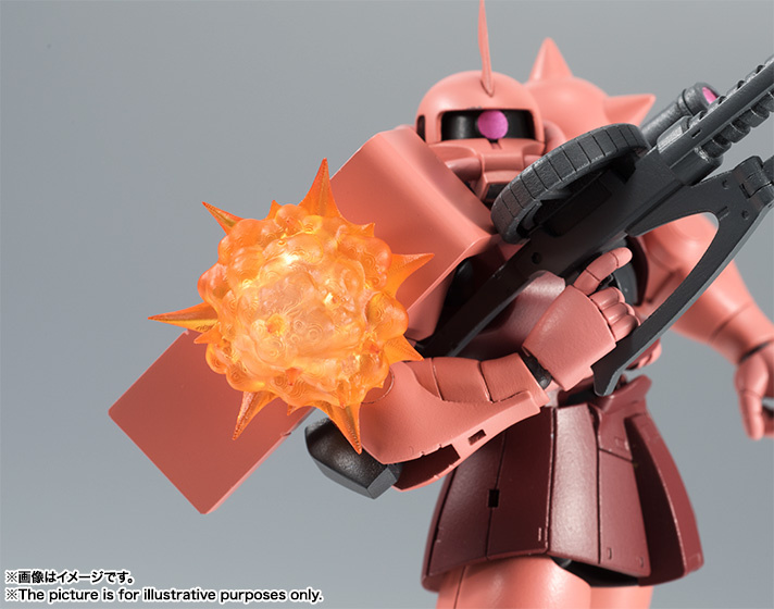 <Preorderปิดรับวันที่ 8/7/2025 มัดจำ 200 บาท THE ROBOT SPIRITS <SIDE MS> MS-06S CHAR'S ZAKU ver. A.N.I.M.E. REISSUE