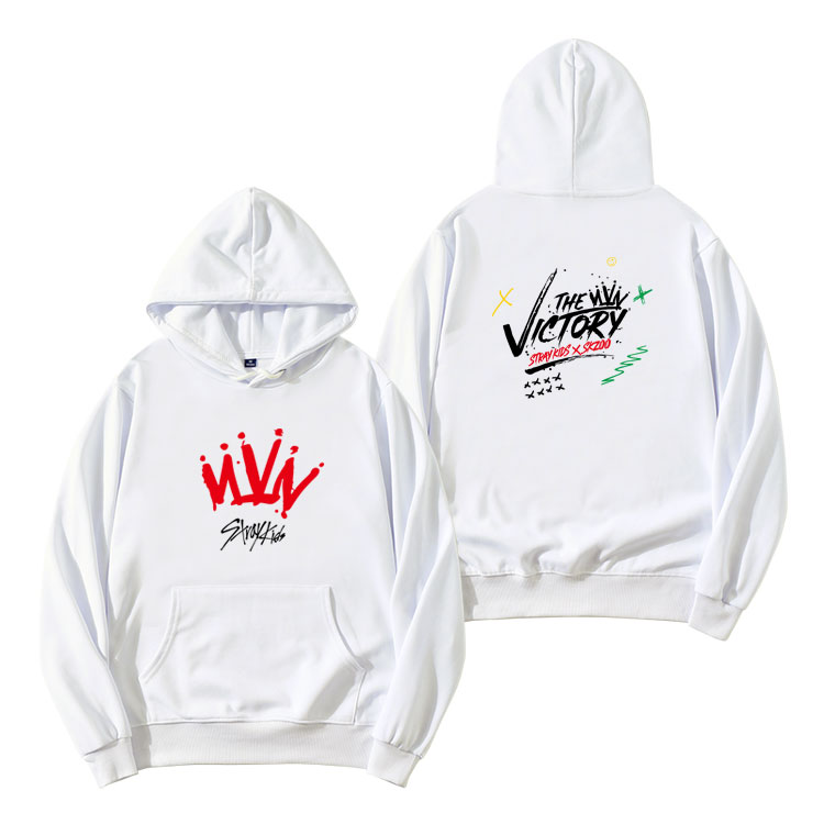 เสื้อกันหนาวมีฮู้ด StrayKids - THE VICTORY