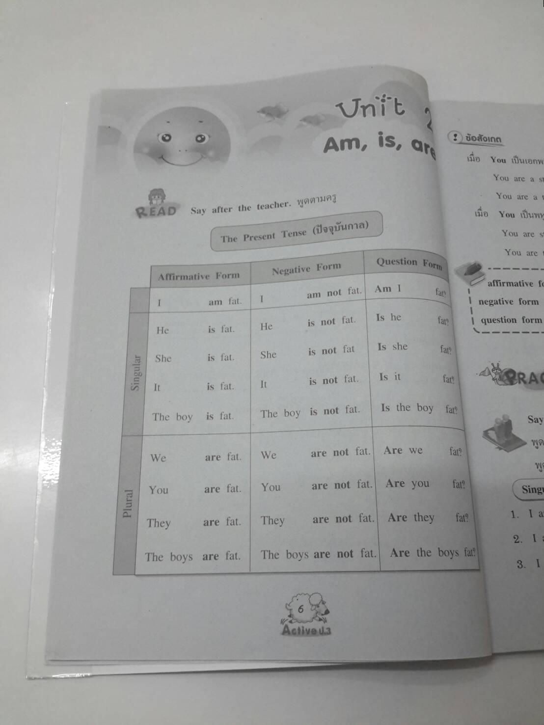 หนังสือ New Active English ป.3 หนังสือฝึกหัดพูดและเขียน สำนักพิมพ์ อจท