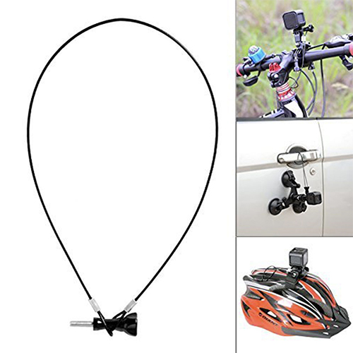 สายกันกล้องหล่นพร้อมน๊อต Smatree 30 cm Stainless Steel Tether Lanyard for GoPro l Action Cameras