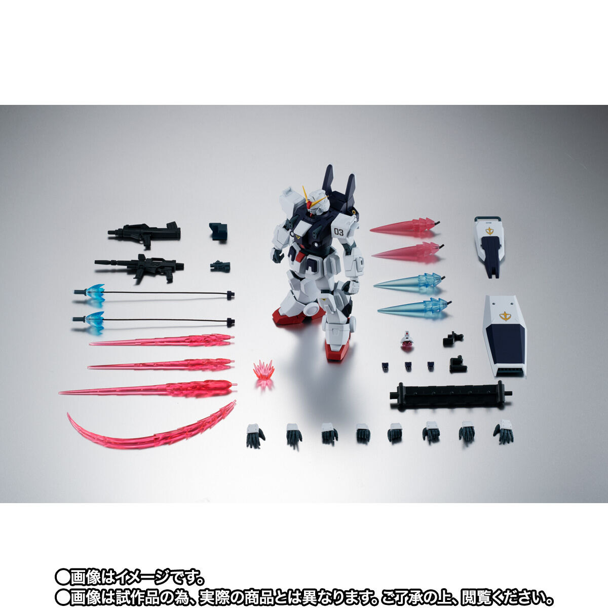 กันดั้ม Bandai Spirits Premium Bandai Tamashii Web Shop Limited The Robot Spirits <SIDE MS> R-SP RX-79BD-3 Blue Destiny Unit 3 Ver. A.N.I.M.E.