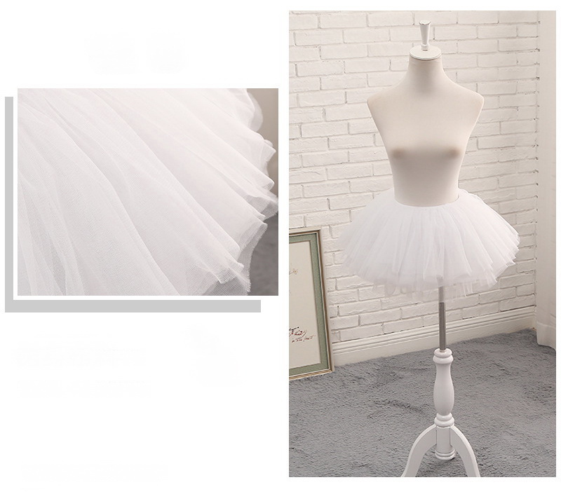 P6013- กระโปรงสุ่มสั้น ความยาว 11นิ้ว ผ้านิ่มหลายชั้น ใส่สบาย เอวยืด 24-40นิ้ว ช่วยให้กระโปรงยาวตัวนอกพองฟูเบาๆ หรือใส่เป็นกระะโปรงลีดเดอร์ได้