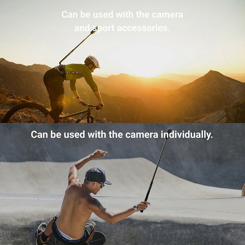 (ใส่โค้ด AQUAINS03)(ลด 100) Insta360 Invisible Selfie Stick 1.2 m ไม้ล่องหน Aviation Aluminum ของแท้