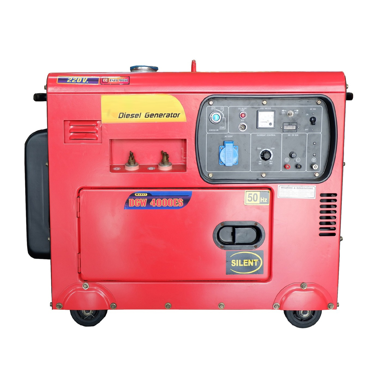 BERGIN เครื่องกำเนิดไฟฟ้าดีเซลพร้อมระบบเชื่อม [DGW4000ES]